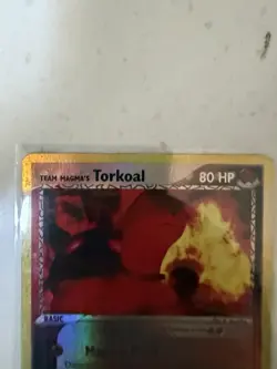 Team Magma's Torkoal 12/95 Team Magma VS Team Aqua Reverse Holo Rare 80 HP - Image 2