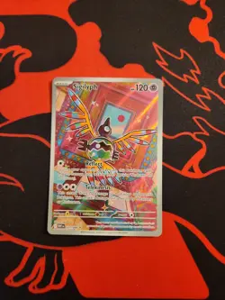 Sigilyph 121/086 Illustration Rare White Flare Pokemon Holo Near Mint - Image 1