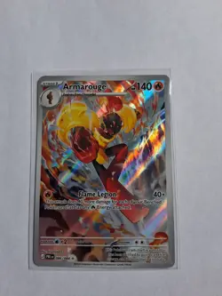 Pokemon ME05 Pitch Black Armarouge 086/084 Illustration Rare - Image 1