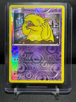 Drowzee 50/122 Reverse Holo Pokemon 2016 XY Breakpoint - NM - Image 1