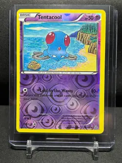 Tentacool 70/160 Reverse Holo Pokemon 2015 XY Primal Clash - MP - Image 1