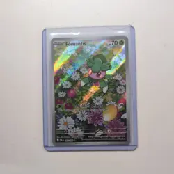 Fomantis Illustration Rare Me05: Pitch Black 085/084 NM Pack Fresh Pokemon TCG - Image 1