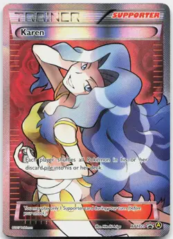 Karen XY177A Holo Promo Alternate Art Promos Pokemon Lightly Played - Image 1