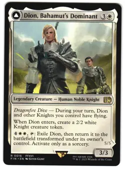 Dion, Bahamut's Dominant 16 R FINAL FANTASY MTG - Image 1
