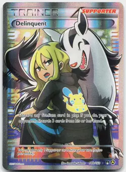Delinquent 98B/122 Holo Promo Alternate Art Promos Pokemon Lightly Played - Image 1