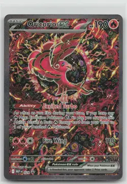 Oricorio ex 024 Holo Promo ME: Mega Evolution Promo Pokemon Near Mint - Image 1