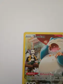 Pokemon Snorlax TG10/TG30 Lost Origin Trainer Gallery Holo Near Mint - Image 3