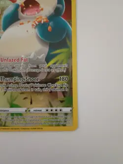 Pokemon Snorlax TG10/TG30 Lost Origin Trainer Gallery Holo Near Mint - Image 5