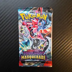 Pokemon Twilight Masquerade English Booster Pack Factory Sealed Unweighed - Image 1