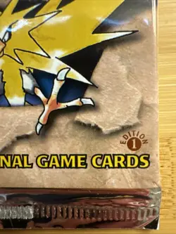 Pokemon 1999 Fossil 1st Edition Zapdos Booster Pack HEAVY 21.19 Vintage WOTC - Image 5