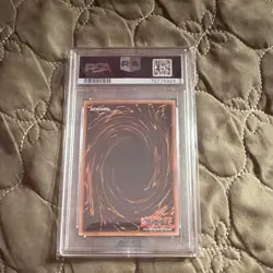 Konami 2022 Yu-Gi-Oh! Dark Magician Girl Ghost Rare 1st Ed GFP2-EN177 PSA 9 - Image 2