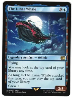 The Lunar Whale 60 R FINAL FANTASY MTG - Image 1