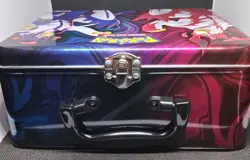 Pokemon Trading Card Game Tin Lunch Box Case with Handle empty - Image 2