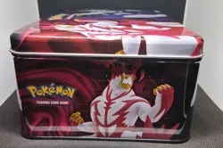 Pokemon Trading Card Game Tin Lunch Box Case with Handle empty - Image 5
