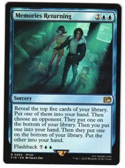 Memories Returning 63 R FINAL FANTASY MTG - Image 1