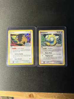 Pokemon TCG Holo 2-Card Lot Tauros 12/100 & Dunsparce 31/92 2006 - Image 2