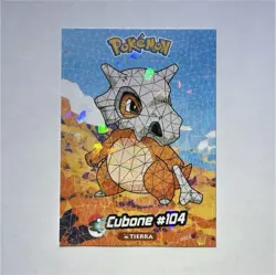 Cubone #104 Pokemon TCG Crystal Card Collection Holo Pokemon Card - Image 1