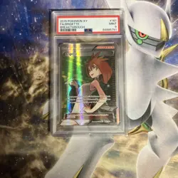 PSA 9 Brigette Full Art Trainer Wifu 161/162 Pokemon XY Breakthrough MINT Card - Image 1