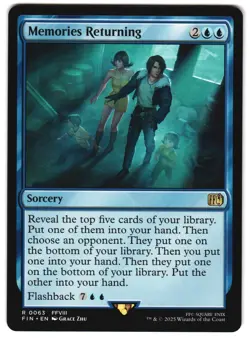 Memories Returning 63 R FINAL FANTASY MTG - Image 1