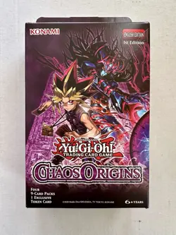 Yu-Gi-Oh! Trading Card Game: Chaos Origins 4-Pack (Hangar) Box - Image 1