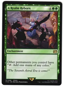 A Realm Reborn 196 R FINAL FANTASY MTG - Image 1