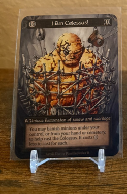 Sorcery Contested Realms - Gothic - I Am Colossus! NM - Image 1