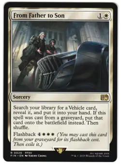 From Father to Son 20 R FINAL FANTASY MTG - Image 1