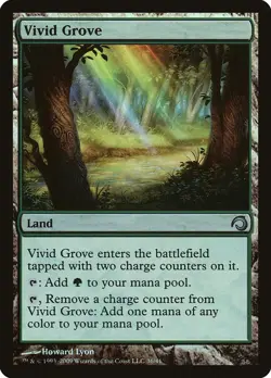 Foil - Vivid Grove - 36 / NM / English MTG - Image 1