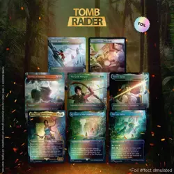 Secret Lair x Tomb Raider Foil Edition - MTG Magic the Gathering - Sealed - Image 1