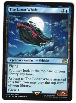The Lunar Whale 60 R FINAL FANTASY MTG - Image 1