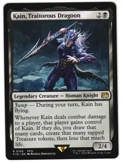 Kain, Traitorous Dragoon 105 R FINAL FANTASY MTG - Image 1