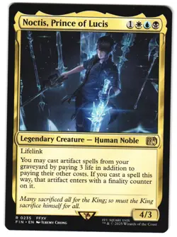 Noctis, Prince of Lucis 235 R FINAL FANTASY MTG - Image 1
