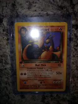 Pokemon Dark Charizard Rare 1st Edition 2000s Team Rocket 21/82 Regular HP - Image 4