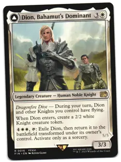 Dion, Bahamut's Dominant 16 R FINAL FANTASY MTG - Image 1