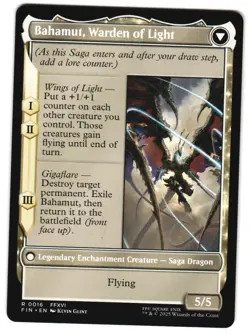 Dion, Bahamut's Dominant 16 R FINAL FANTASY MTG - Image 2