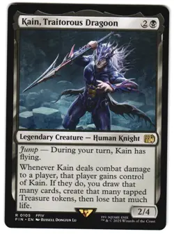 Kain, Traitorous Dragoon 105 R FINAL FANTASY MTG - Image 1