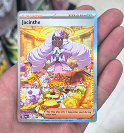 Pokemon TCG Jacinthe 122/088 Paldean Fates Trainer-Supporter Rare Holo ENG - Image 1