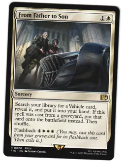 From Father to Son 20 R FINAL FANTASY MTG - Image 1