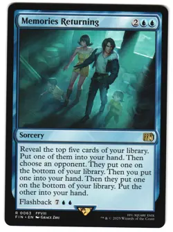 Memories Returning 63 R FINAL FANTASY MTG - Image 1