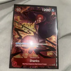 One Piece Shanks (P-097/399) One Piece Promotion Cards NM FOIL- Event Pack - Image 1