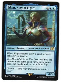Edgar, King of Figaro 51 R FINAL FANTASY MTG - Image 1