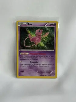 Pokemon Mew Holo Rare TCG Card 29/124 XY Fates Collide 2016 NM Condition - Image 1