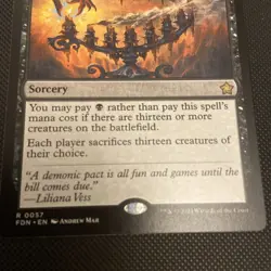 Blasphemous Edict Foundations; MTG - Image 3
