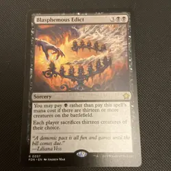 Blasphemous Edict Foundations; MTG - Image 2