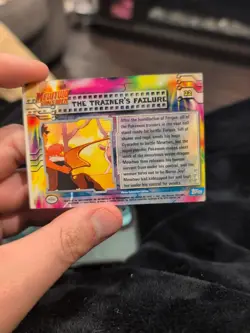 Pokemon Topps - The Trainer's Failure Foil - Series 2 - Mewtwo Strikes Back - Image 2