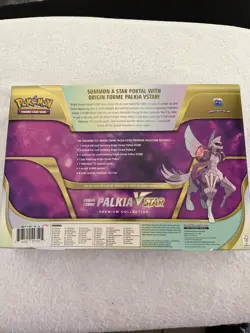 Pokemon TCG Origin Forme Palkia VSTAR Premium Collection Box Brand New Sealed - Image 2