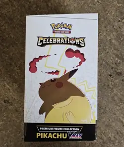 Sealed Pokemon TCG Celebrations Premium Figure Collection Pikachu VMAX Box 820650809408 - Image 5