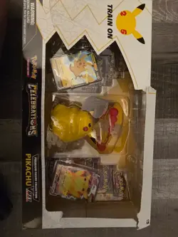 Pokemon TCG Celebrations Pikachu VMAX Premium Figure Collection Box Sealed 25th - Image 2