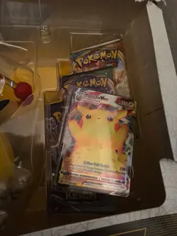 Pokemon TCG Celebrations Pikachu VMAX Premium Figure Collection Box Sealed 25th - Image 3