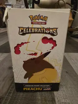 Pokemon TCG Celebrations Pikachu VMAX Premium Figure Collection Box Sealed 25th - Image 5